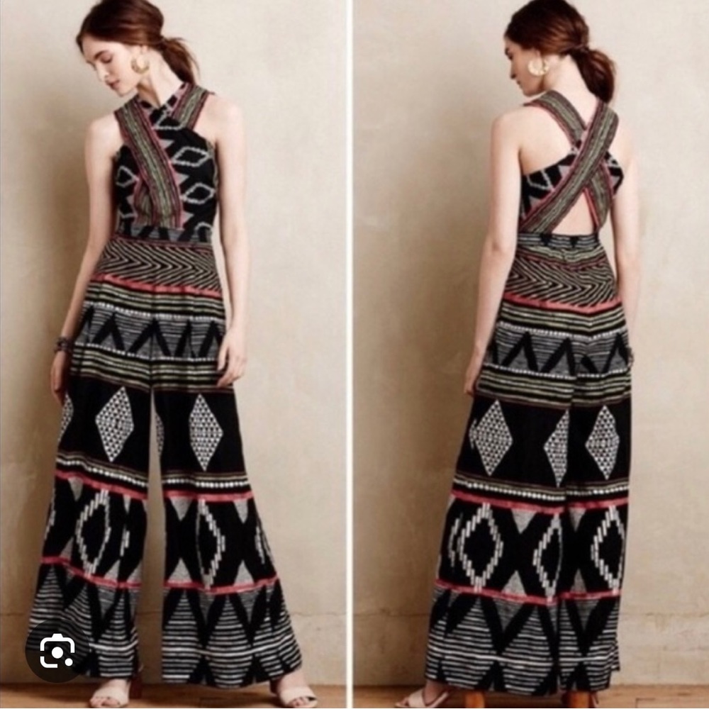Elevenses Amapa Tribal Jumpsuit from Anthropologie